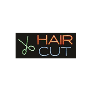 Cre8tion LED Signs Hair Cut 1, H0301, 23028 KK BB